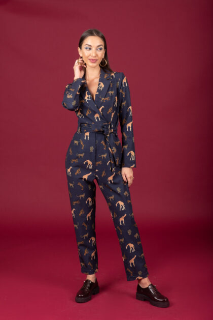 10 chaton giraffe jumpsuit