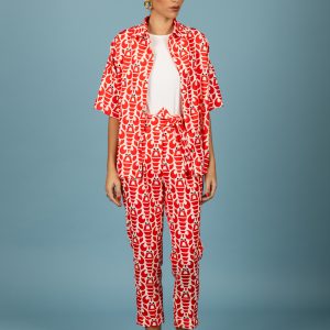 Agustin pants (Red)